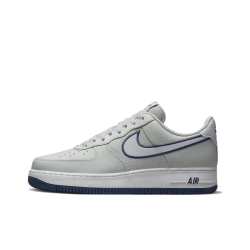 Nike Air Force 1 'Фотонная пыль' Slip-resistant Shock Absorbers Низкие Скейтбординг Кроссовки Мужские Серый Белый