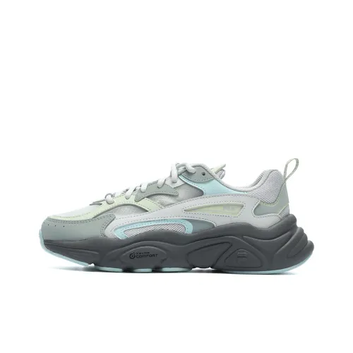 FILA Mars 1 Casual Low Top Серый Зеленый Женский