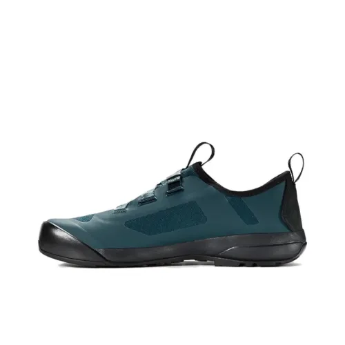 Arcteryx Arakys Approach Shock Absorbers Slip-Resistant Abrasion-Resistant Low Top Streetwear Men's Green Black Арктерикс Аракис Апчоршокс Слип-Резистентный Абразион-Резистентный Низкий Топ Уличная Обувь Мужская Зеленый Черный