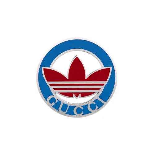 GUCCI Adidas X GUCCI Co Branded SERIES Броши Красный/синий Унисекс