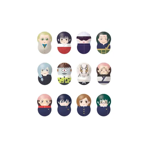 BANDAI Юдзи Итадори Магическая битва SPIN Арахисовый Tumbler Жевательная резинка Не включена Играть Food Набор OF 14