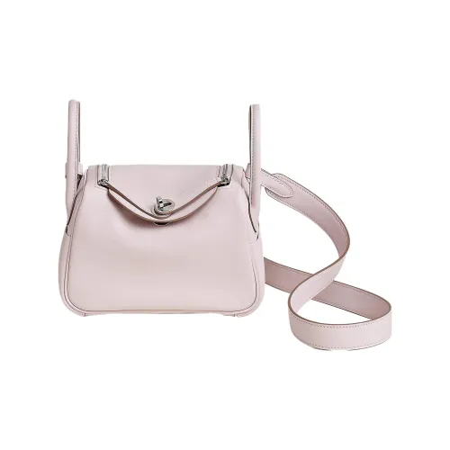 HERMES Lindy Swift Телячья кожа Сумка Сумка через плечо Сумка через плечо Мини Женская Фантастический фиолетовый