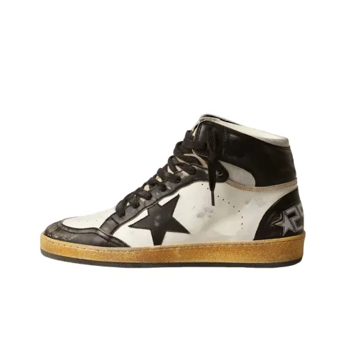 Golden Goose Лазурь Звезда Стильные Скейтбординги Мужской Белый Эффект Потертости