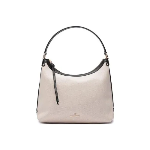 MICHAEL KORS MAEVE Ткань Плечевая Сумка Тоут Сумка Сумка для покупок Плечевая Сумка Сумка Большая Женская Бежевая Черная