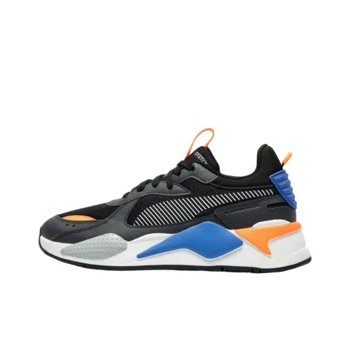 PUMA RS X Geek Low Топ Кэжуал Унисекс Черный Серый