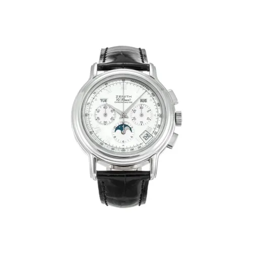 Zenith Автоматический Механический Часы Мужские EL PRIMERO 40 мм Белые