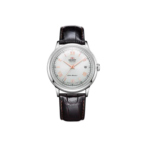 ORIENT Автоматический Механический Механизм Мужские Часы 40,5мм*11,5мм Белый