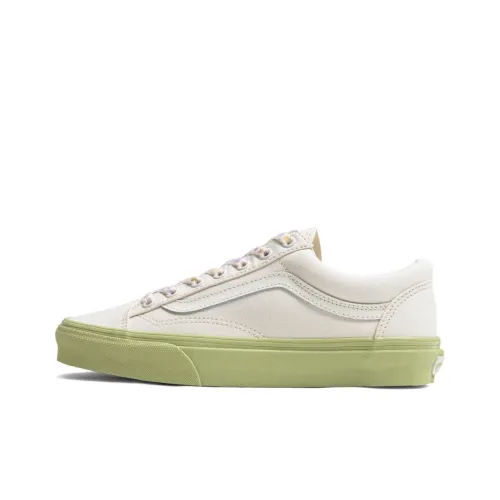 VANS Style 36 CLASSICS Low Топ Скейтборд Кроссовки Унисекс Зеленый Белый