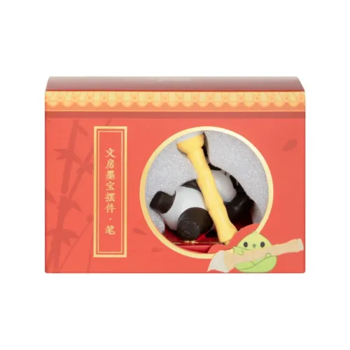 Gongtingbaobei Панда Чернила TREASURE совместный бренд Calligraphy Чернила Щетка Чернила Камень And Орнамент Набор Мерч по IP