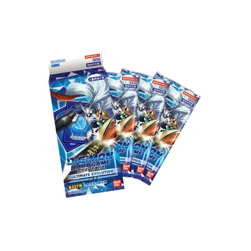 BANDAI Digimon Adventure Дополнительная Сумка Упрощенная китайская версия BTC 01 Дуэльные Карты 6 Пачек Коробка