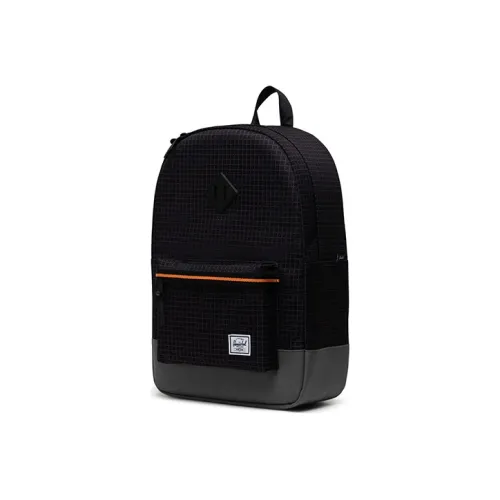 Herschel Полиэстер Ноутбук Сумка Рюкзак Большой Унисекс Черный