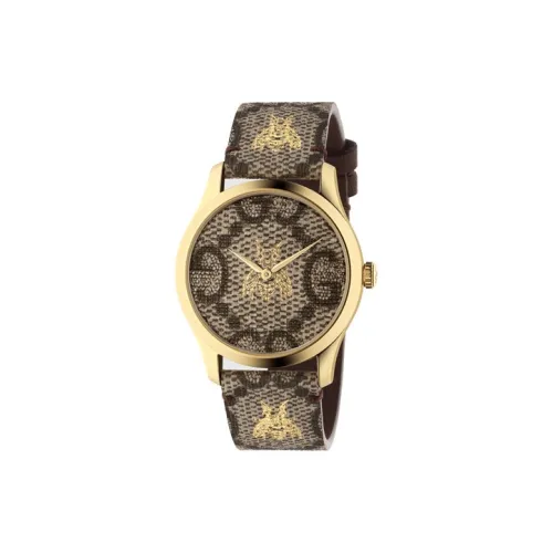 GUCCI G Timeless Collection Женские часы Кварцевый механизм 38 мм Серый циферблат