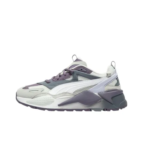 PUMA RS X Efekt Градиентный Низкий Топ Повседневная Обувь Унисекс Серый Фиолетовый