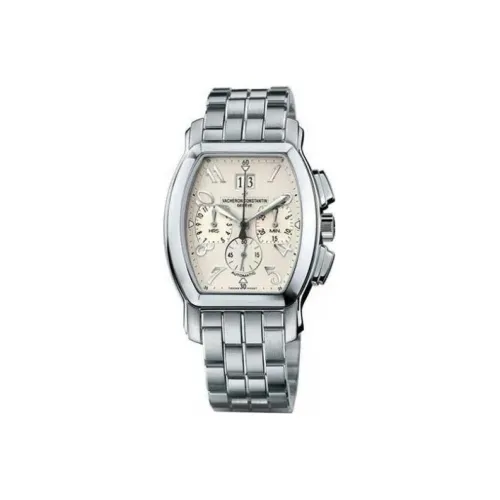 Vacheron Constantin Автоматический Механический Механизм Мужские Часы Malta Collection MALTE 37мм*40мм*13мм Бежевые