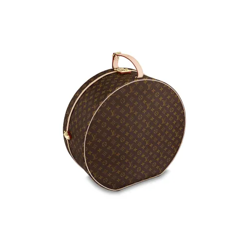 LOUIS VUITTON Холст и кожа Шапки и Кепки Хранение Коробка Унисекс Коричневый