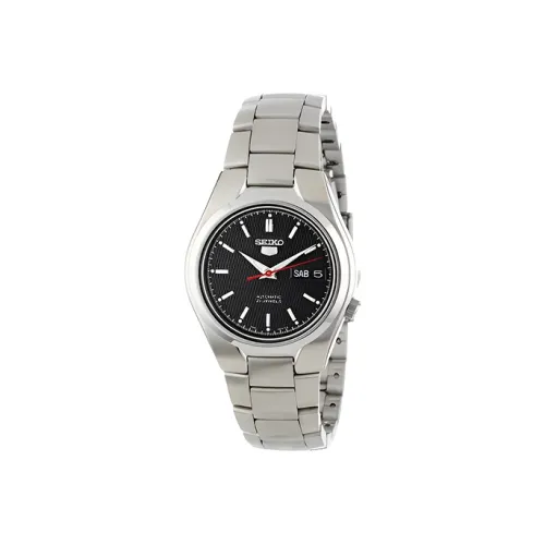 SEIKO Автоматический Механический Механизм Мужские Часы 32,8 мм Черный
