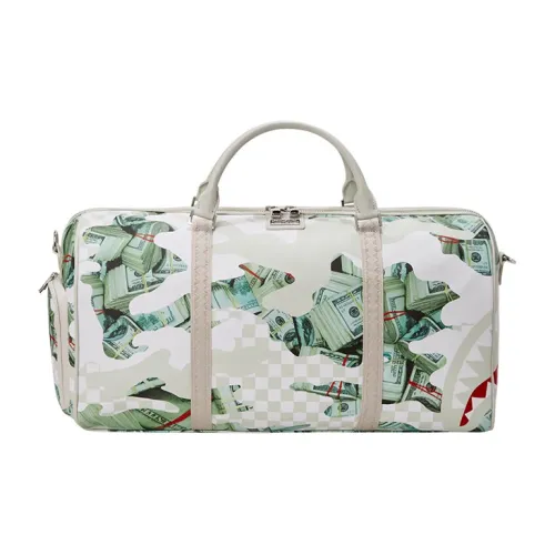 SPRAYGROUND ПВХ Путешественная сумка SNEAKER Сумка Сумка Большая Унисекс Натуральный Белый