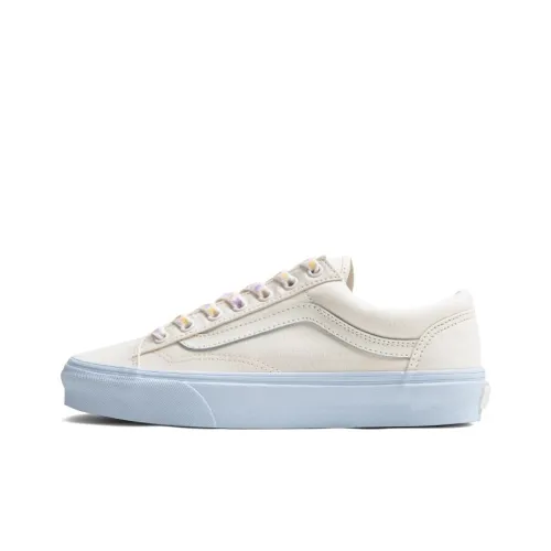 VANS Style 36 CLASSICS Low Топ Скейтборд Кроссовки Унисекс Синий Белый