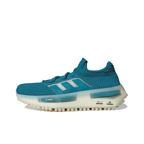 Adidas Originals NMD S1 Slip Resistant Abrasion Resistant Легкий Низкий Топ Casual Унисекс Синий