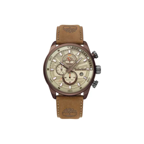 Timberland Henniker II Collection Кварцевые мужские наручные часы с желтым циферблатом