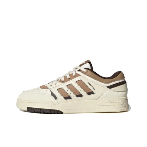 Adidas Originals Drop Step Slip-Resistant Abrasion-Resistant Low Top Skateboard Shoes Unisex Yellow Brown Adidas Originals Drop Step Slip-Resistant Abrasion-Resistant Низкие Кроссовки для Скейтбординга Унисекс Желтый Коричневый