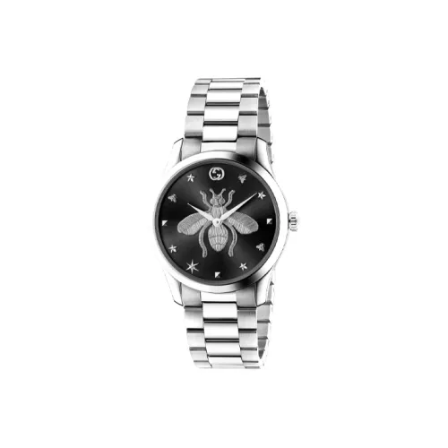 GUCCI Кварцевый механизм Женские часы 38 мм Черные