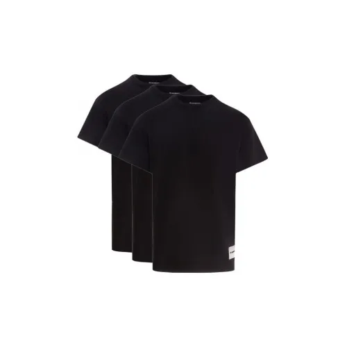 JIL SANDER Мужские черные T-рубашки