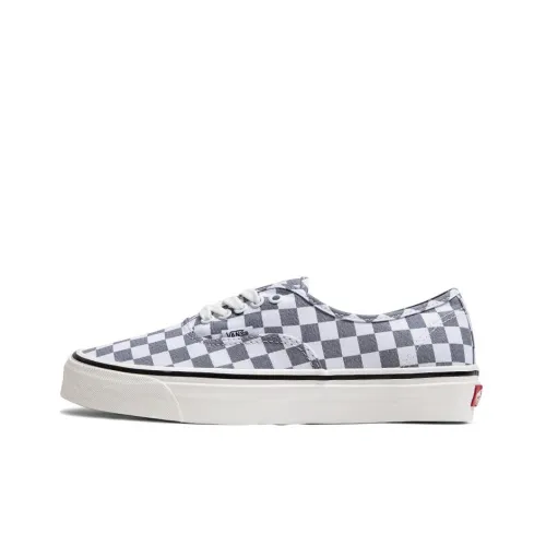Vans Authentic 44 DX Устойчивые к истиранию низкие кроссовки для скейтбординга унисекс серо-белые
