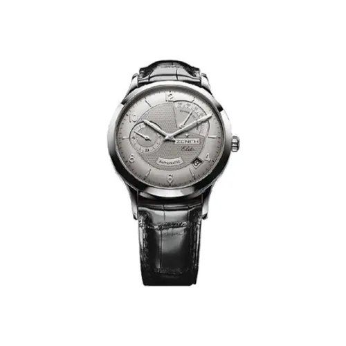 Зенит EL PRIMERO Автоматический Механический Часы Мужские Циферблат Серый
