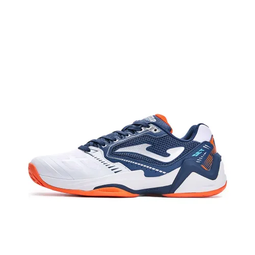 Joma Homer Slip-Resistant Abrasion-Resistant Low-Top Tennis Shoes Men's Blue White Джома Homer противоскользящие абразионно-устойчивые низкие кроссовки для тенниса мужские синие белые