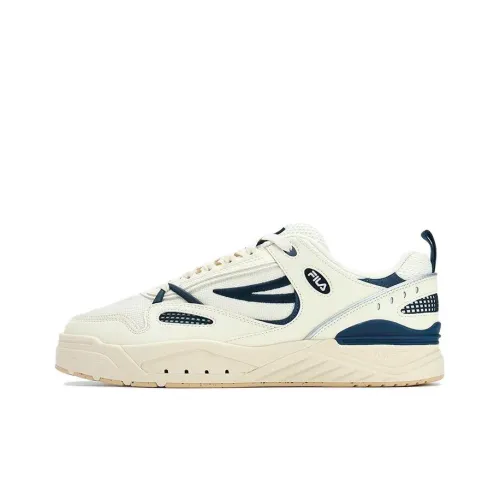 FILA Slam Low Топ Скейтборд Кроссовки Мужские Белые Синие