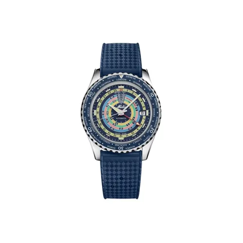 Mido Автоматический Механический Механизм Мужские Часы Leader Submariner 40,5 мм Синий