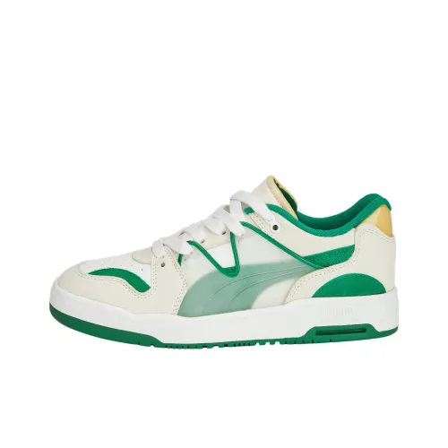 JUNE AMBROSE X PUMA Keeping Score Slipstream Low Топ Скейтборд Кроссовки Унисекс Белый Зеленый