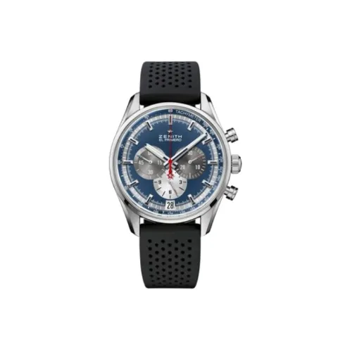 Zenith Автоматический Механический Механизм Мужские Часы 42 мм Синий