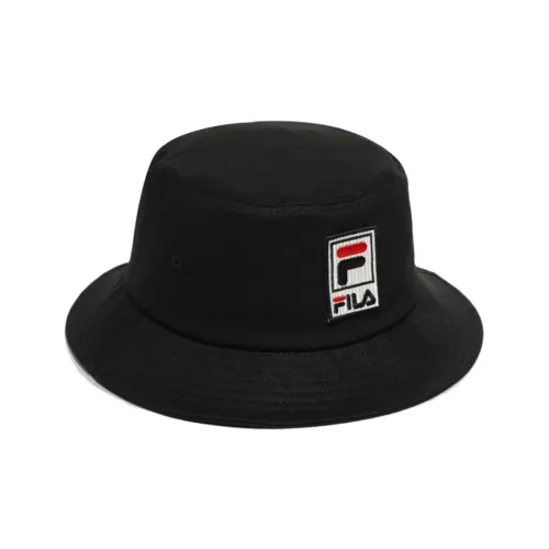 FILA Cotton Bucket Hats Черный Унисекс