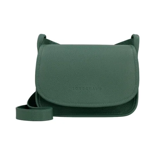LONGCHAMP Le Foulonné Коровья кожа Сумка через плечо Мини Женская Кипарисово-зеленый