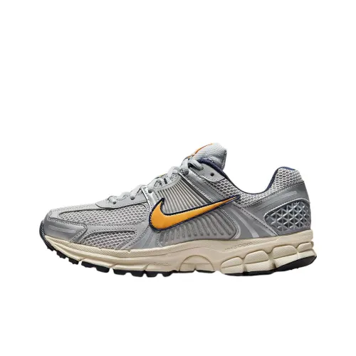 Nike Air Zoom Vomero 5 Low Топ Повседневный Тренировки Городской Коммутирование Беговые кроссовки Мужской Серый Оранжевый