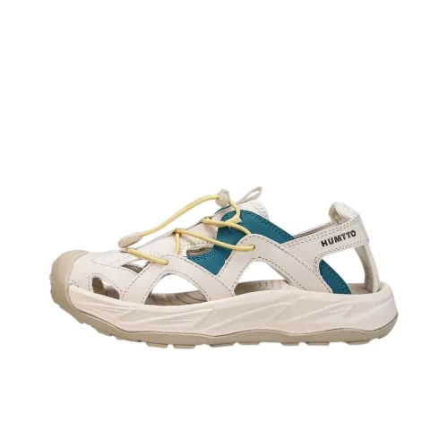 HUMTTO Пляжная обувь для активного отдыха Спортивные сандалии Женские Бежевый Белый Зеленый