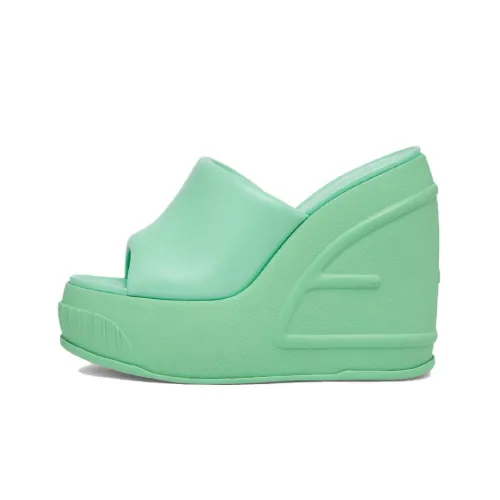 FENDI Слипоны Женские Зеленые