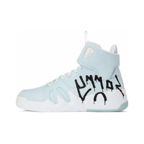 Sorry In Advance x Giuseppe Zanotti GZ Высокие Кроссовки для скейтбординга Мужские Синие Белые