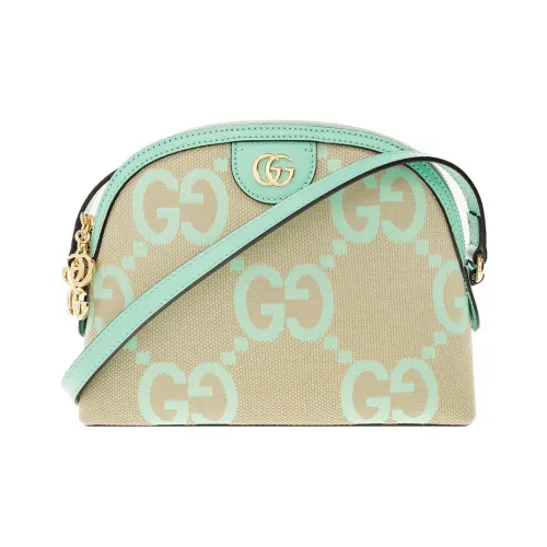 GUCCI Ophidia Холст с кожей Цвет холста Сумка через плечо Маленькая Женская