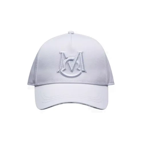 MONCLER Хлопковые кепки белые мужские