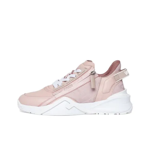 FENDI Flow Low Топ Спортивная Повседневная Обувь Женская Розовая