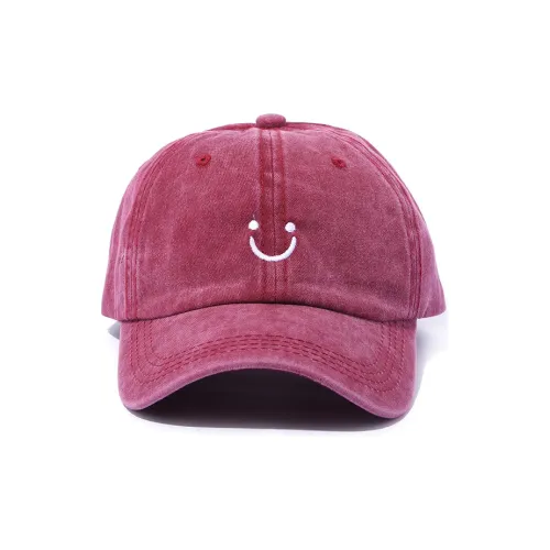 Clect Хлопок Бейсболка Состаривание Смайлик Баскетбольная Кепка Женская