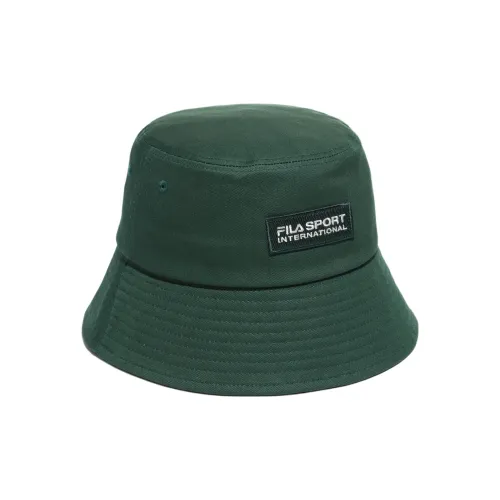 FILA Cotton Bucket Hats Зеленый Унисекс