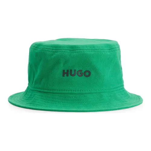 HUGO BOSS Cotton Bucket Hats Зеленый Женские