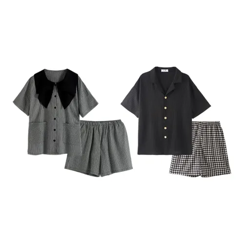 Chun Xi Премиум серый Унисекс Пижамные комплекты