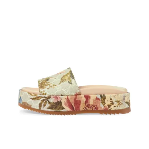 GUCCI Тихие Слипоны Женские Многоцветные