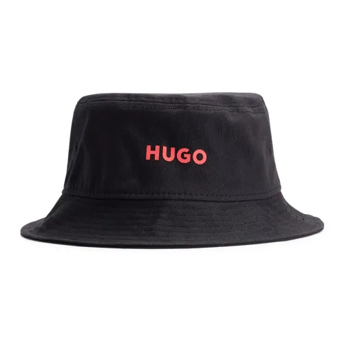 HUGO BOSS Cotton Bucket Hats Черные Женские