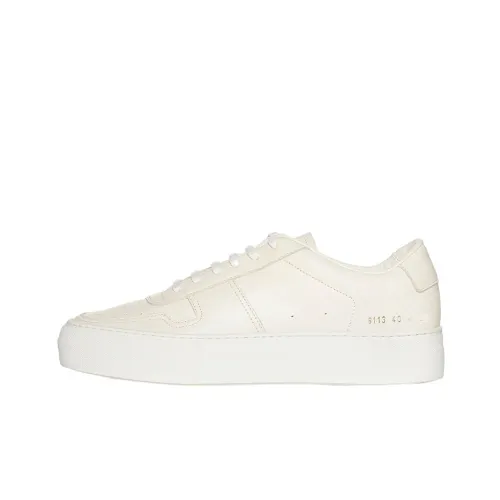 COMMON PROJECTS Bball Low Топ Стильные Скейтбординги Женские Экрю
